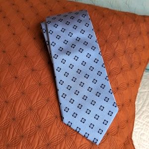 Gucci pale blue silk tie